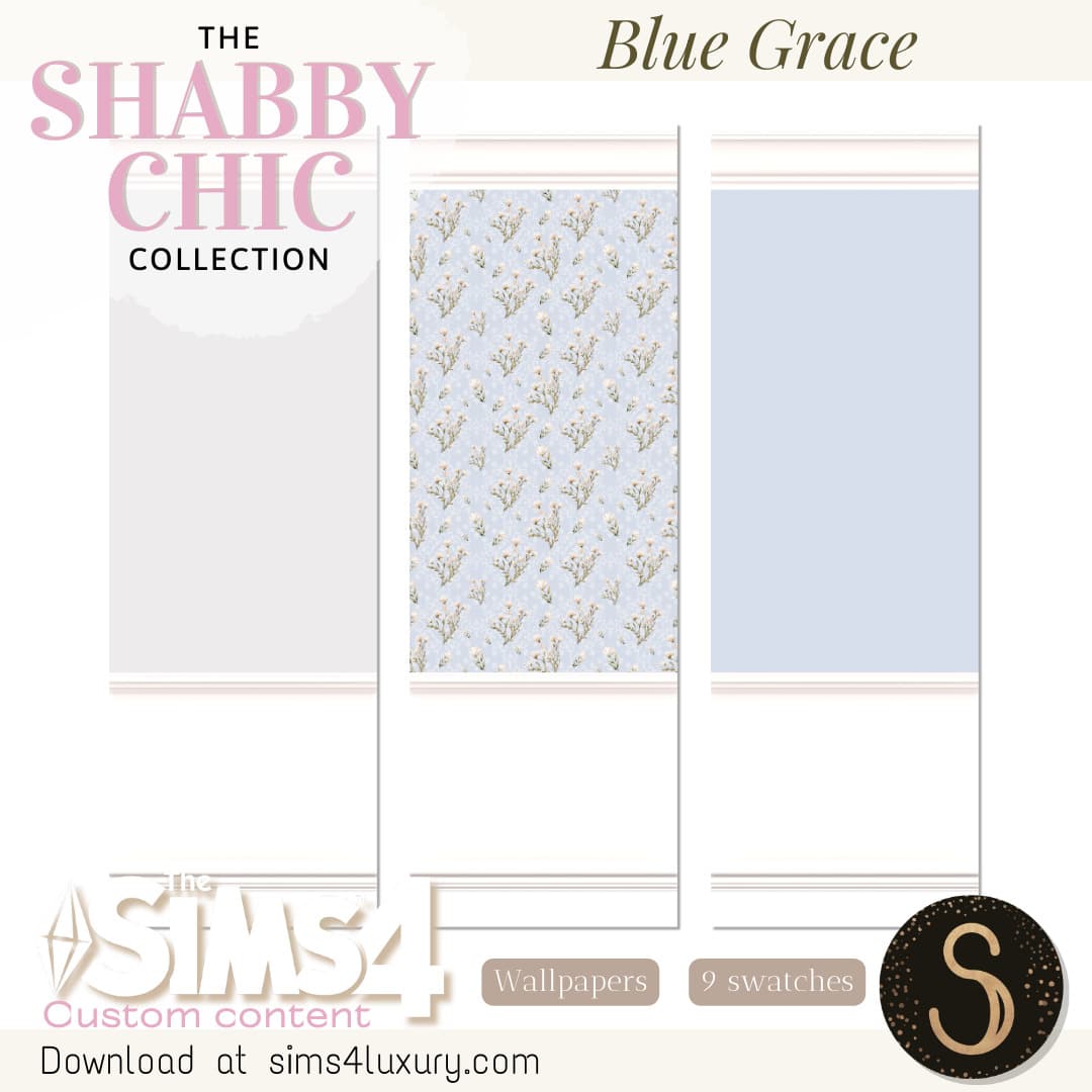 Скриншот мода Обои Blue Grace